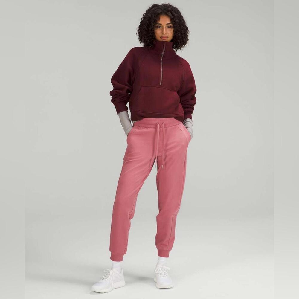 Lululemon Scuba High-Rise French Terry Jogger - Brier Rose - 0